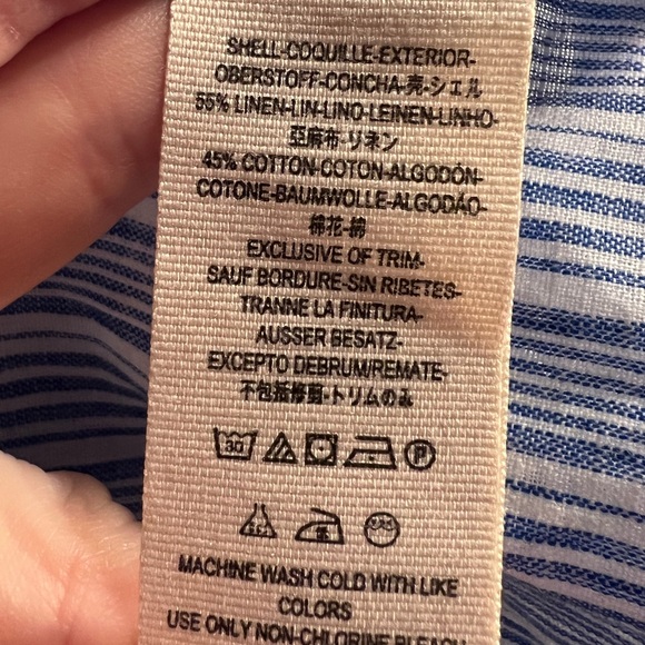 Free People Hello There Beautiful Striped Off-The-Shoulder Top New With Tags XS - Picture 8 of 11